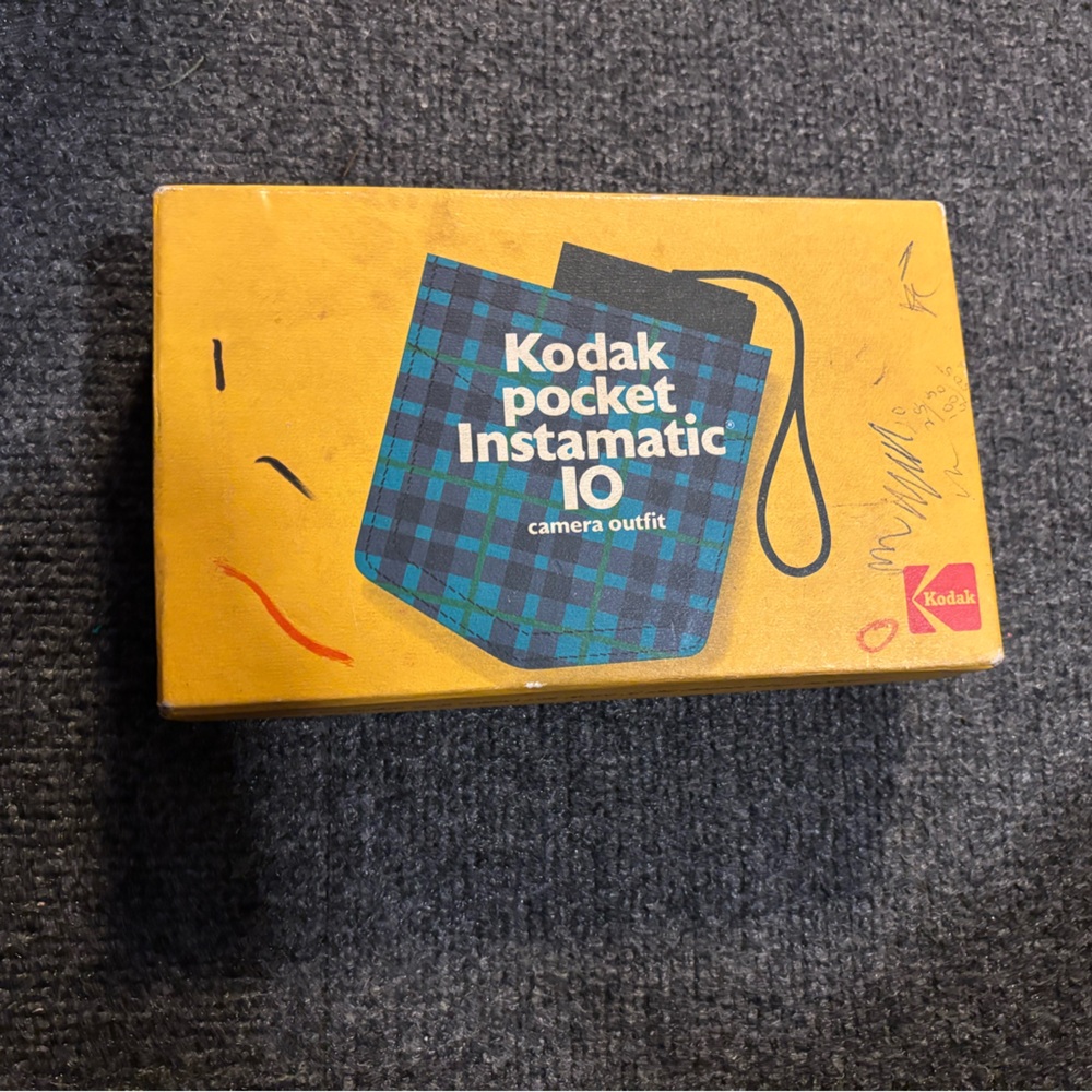 Kodak Pocket Instamatic 10 Camera vintage